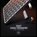 AXAGON Klawiatura HMC-KB-NRD USB-C 5Gbps z wieloportowy hub 9in1, SD/microSD, 3x USB-A, HDMI 4K/60Hz, PD 100W, Audio, Nordic layout, 60