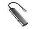 Natec Stacja dokująca Multi Port Fowler Slim USB-C PD, 2x USB 3.0, HDMI 4K