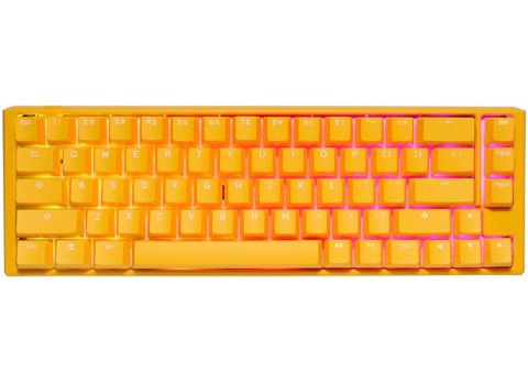 Klawiatura Ducky One 3 Yellow SF Gaming USB QWERTY US English Żółty
