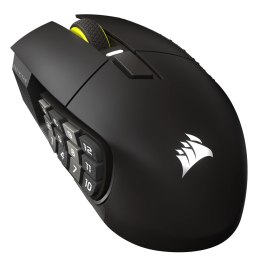 Mysz do gier Corsair SCIMITAR ELITE WIRELESS SE - Brąz metal, Optyczna sieć bezprzewodowa / USB 2.0 Typ A / 16 programowalnych p