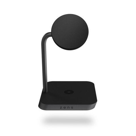 Ładowarka magnetyczna Zens Aluminium Series 2 w 1 z zasilaczem 24W