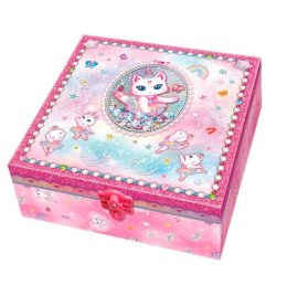 Pulio Pecoware Zestaw w pudełku z półkami- Kot baletnica