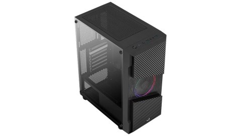 Aerocool Menace Saturn FRGB Midi Tower Czarny