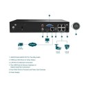TP-LINK Rejestrator VIGI NVR1004H-4P 4 kanały