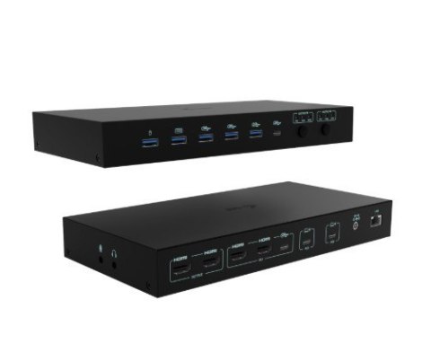 I-tec Stacja dokująca USB-C KVM Dock PRO Three Hosts Dual Video 2x Power Delivery max 92W
