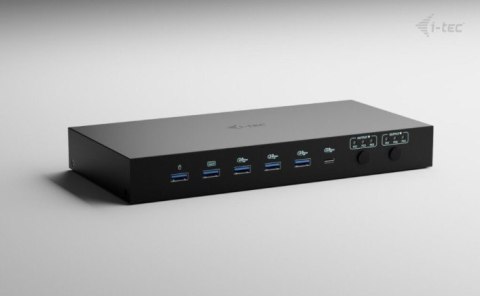 I-tec Stacja dokująca USB-C KVM Dock PRO Three Hosts Dual Video 2x Power Delivery max 92W