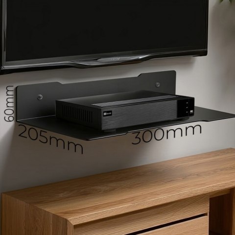 Maclean Półka ścienna pod dekoder MC-122