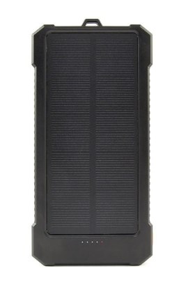 Power bank solarny Gembird PB10-SOLAR-1 10000 mAh czarny