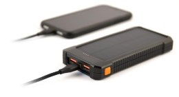 Power bank solarny Gembird PB10-SOLAR-1 10000 mAh czarny