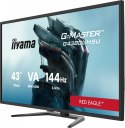 IIYAMA Monitor G-Master 42.5 cala G4380UHSU-B2 4K,VA, 2xHDMI 2.1, 2xDP, 0,3ms, 144Hz, 550cd, 4000:1, USB HUBx4, 2x7W
