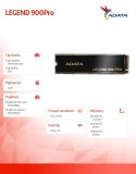 Adata Dysk SSD LEGEND 900Pro 4TB PCIe 4x4 7.4/6.5 GB/s M2