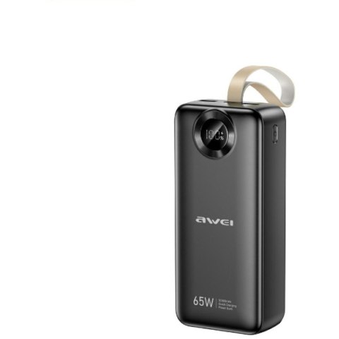 AWEI Powerbank Awei PA-34 30000mAh 65W Fast charging Czarny