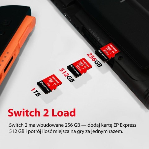 Patriot Karta microSDXC 1TB Express 800/600MB/s Nintendo Switch 2