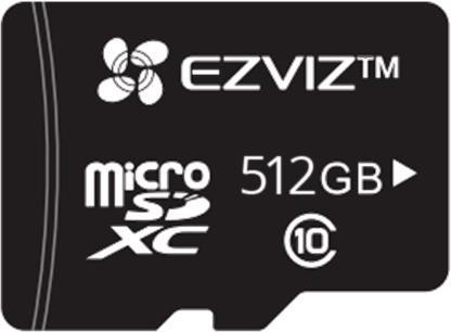 Atminties kortele Micro SD EZVIZ CS-CMT-CARDT512G-D, 512GB, 10 kl., iki 95MB/s, TLC, HM