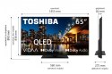 Toshiba Telewizor QLED 65 cali 65QV3463DG