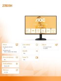 AOC Monitor 27B31H 27 cali IPS 120Hz HDMI VGA