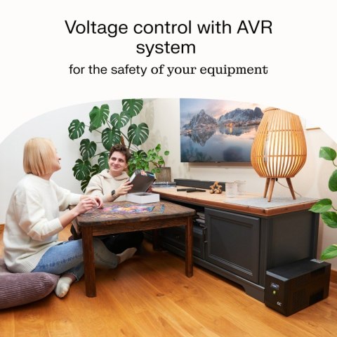 Green Cell Zasilacz awaryjny UPS 1200W/2000VA modyfikowana sinusoida