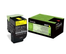 RETURN PROGRAM TONER CARTRIDGE/802Y YELLOW1K PGS F CX310410