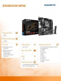 Gigabyte Płyta główna B760M DS3H WF6E GEN5 s1 700 4DDR5 HDMI/DP mATX