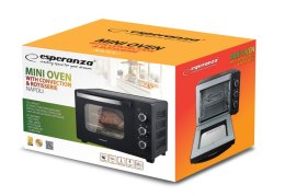 Esperanza Mini piekarnik z konwekcją i rożnem Napoli 25L