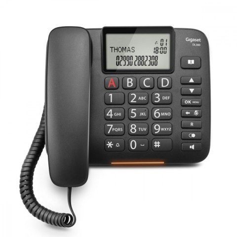 Gigaset Telefon przewodowy DL380