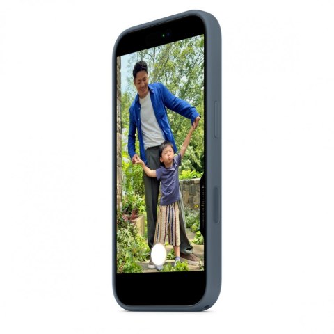 Apple Etui silikonowe z MagSafe do iPhonea 17 - marynarski granat