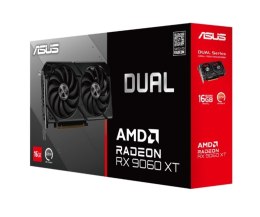 Asus Karta graficzna Dual Radeon RX 9060 XT 16GB GDDR6 DUAL-RX9060XT-16G
