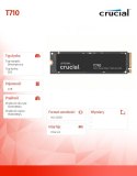 Crucial Dysk SSD T710 4TB M.2 NVMe 2280 PCIe 5.0 14500/13800 radiator