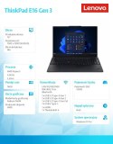 Lenovo Laptop ThinkPad E16 G3 21ST0045PB W11Pro 5 220/16GB/512GB/AMD Radeon/16.0 WUXGA/Black/1YR Premier Support + 3YRS OS + CO2 Offset