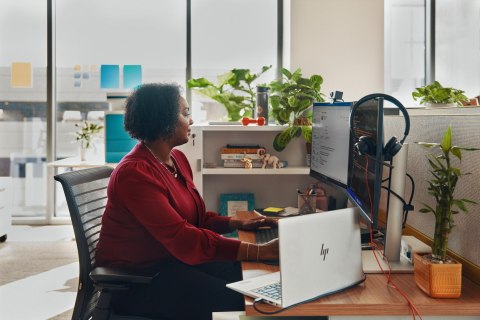 Poly Blackwire 3325 Stereo USB-C Headset +3.5mm Plug +USB-C/A Adapter