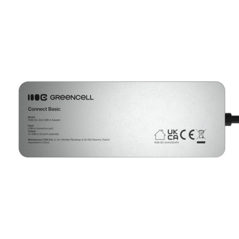 Green Cell HUB Basic USB-A do 4x USB-A 3.0