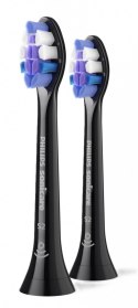 Philips Zestaw 2 końcówek Sensitive Standard HX6052/88 czarny