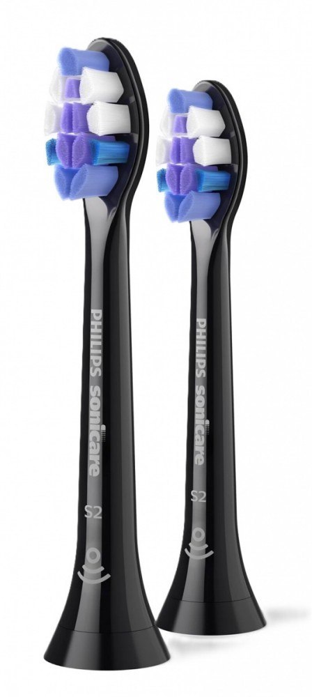 Philips Zestaw 2 końcówek Sensitive Standard HX6052/88 czarny