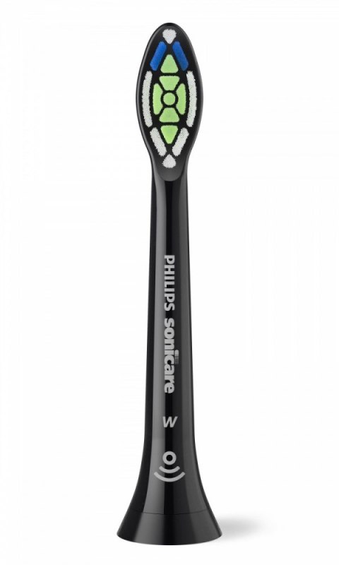 Philips Zestaw 2 końcówek Opitimal White HX6062/88 czarny