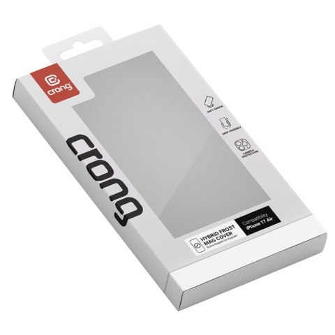CRONG Hybrid Frost MAG Cover - Etui MagSafe iPhone Air Czarne