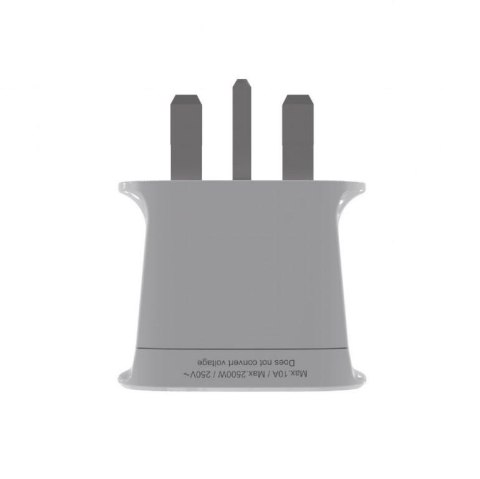 Adapter zasilania Gembird gniazdo World - wtyk UK