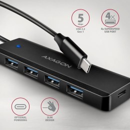 Hub USB AXAGON HUE-C1C 4-portowy hub USB