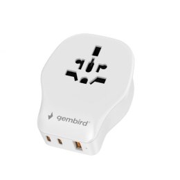 Gembird Adapter sieciowy 20W Uniwersalny 4 końcówki
