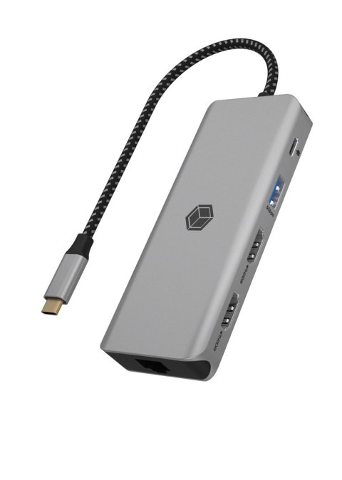 Stacja dokująca ICY BOX 9-w-1 przenośna USB 3.2 Gen 1 Type-C sprzedaż detaliczna