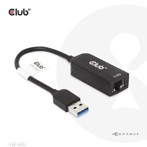 CLUB3D CAC-1420 karta sieciowa Ethernet 2500 Mbit/s