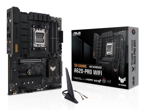 ASUS TUF GAMING A620-PRO WIFI AMD A620 Gniazdo AM5 ATX