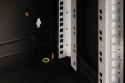 Digitus Szafa sieciowa wisząca Unique 19" 7U rack 600x450, drzwi szyba, czarny, niedzielona, złożona, 100kg