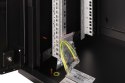 Digitus Szafa sieciowa wisząca Unique 19" 9U rack 600x450, drzwi szyba, czarny, niedzielona, złożona, 100kg