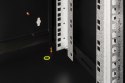 Digitus Szafa sieciowa wisząca Unique 19" 9U rack 600x450, drzwi szyba, czarny, niedzielona, złożona, 100kg