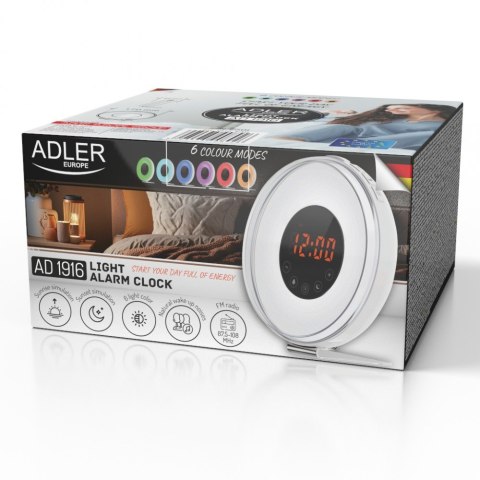 Adler Budzik świetlny AD1916