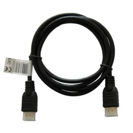 SAVIO KABEL HDMI 2M V2.0 HIGH SPEED, ETHERNET/3D CZARNY, ZŁOTE KOŃCÓWKI CL-195