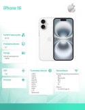 Apple IPhone 16 128GB - Biały