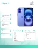 Apple IPhone 16 128GB - Ultramaryna