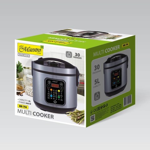 Multicooker 5 l, 900W, 30 programów MR-794 MAESTRO