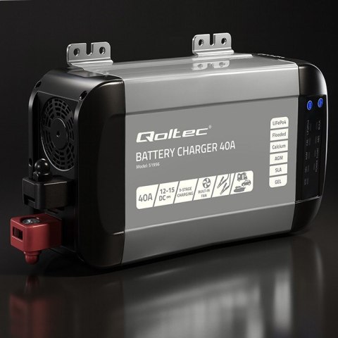 Inteligentna profesjonalna ładowarka Monolith do akumulatorów LiFePO4 AGM GEL SLA 40A 12V